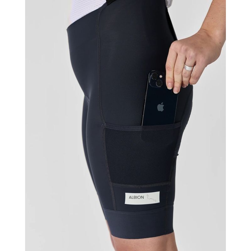 Albion All Road Pocket Bib Shorts - Pantaloncini da ciclismo - Donna | Hardloop