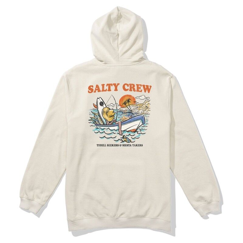 Salty Crew Downtime Hood Fleece - Huppari - Miehet | Hardloop