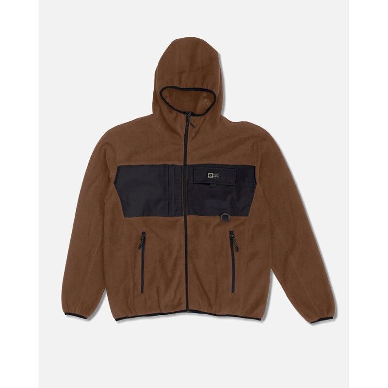 Tundra Polar Fleece Hood - Fleecejakke - Herrer