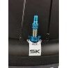 ICE Kit de bouchons alu (x2) et écrous (x2) ICE Airflow pour valve tubeless et presta | Hardloop