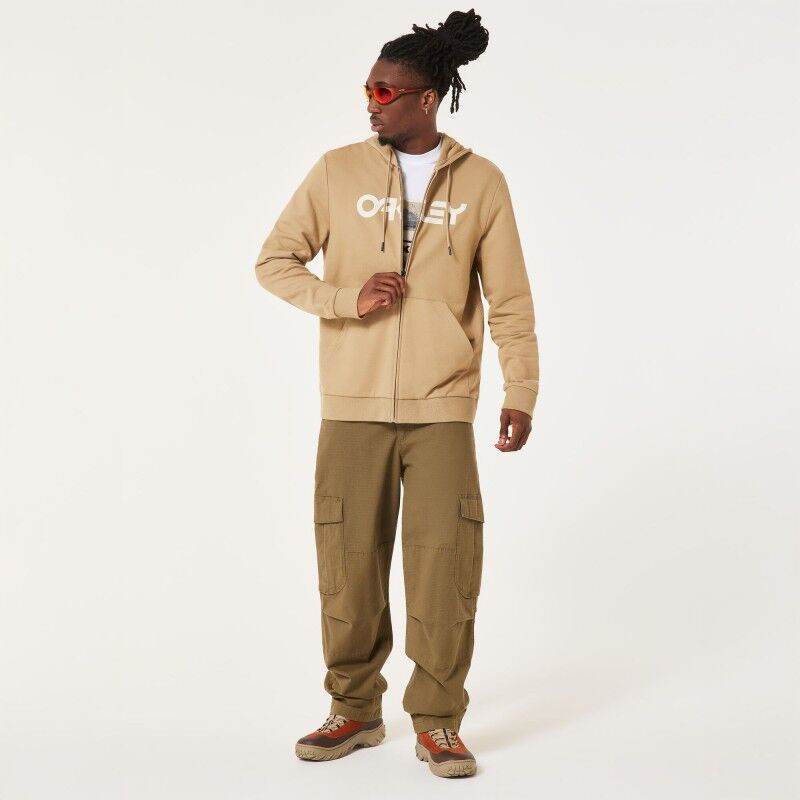 Oakley Teddy Full Zip Hoddie - Munkjacka - Herr | Hardloop