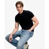 Superdry Essential Stacked Logo Emb Tee - T-shirt homme | Hardloop