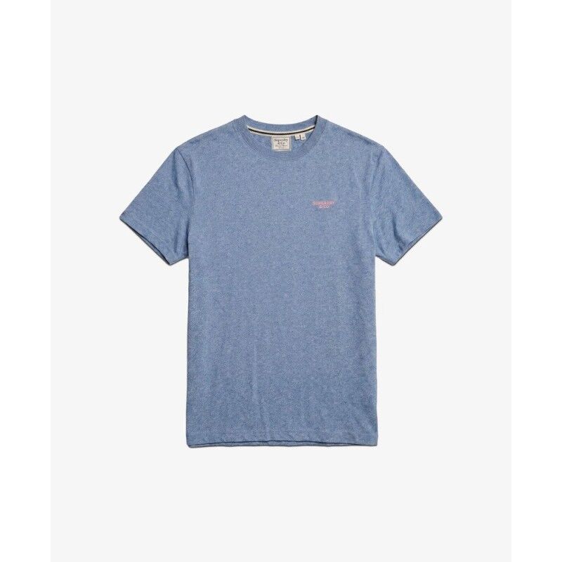 Essential Stacked Logo Emb Tee - T-Shirt - Herren