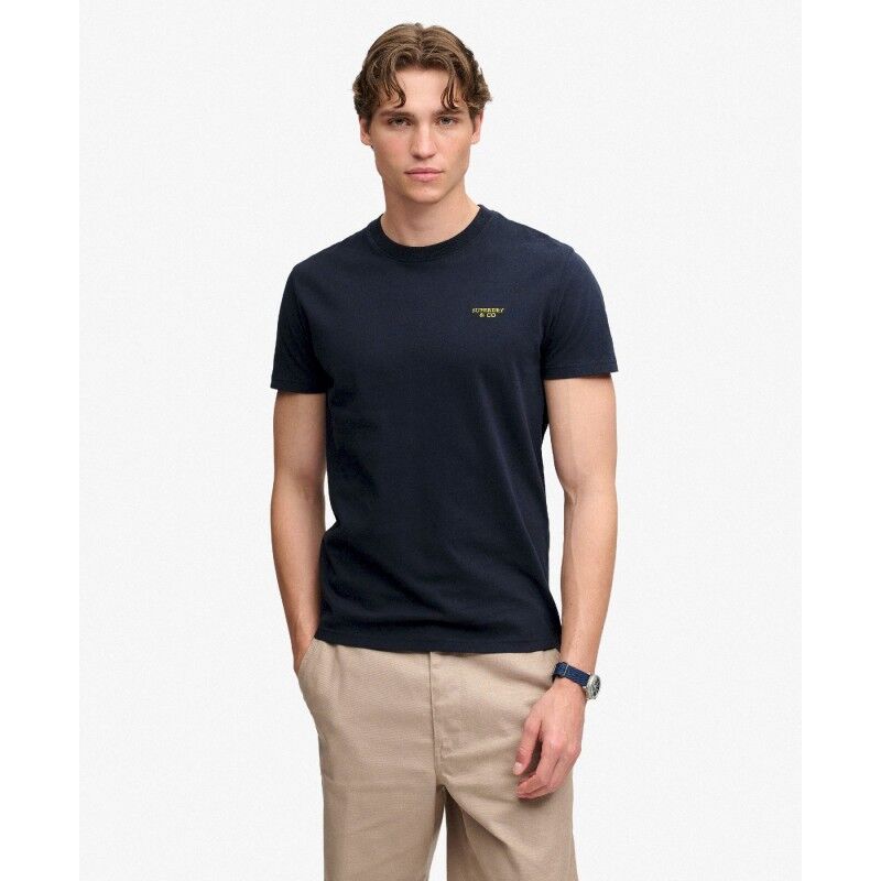 Essential Stacked Logo Emb Tee - T-shirt homme
