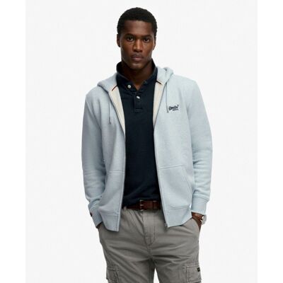 Essential Logo Half Brushed Zip Hoodie - Huppari - Miehet