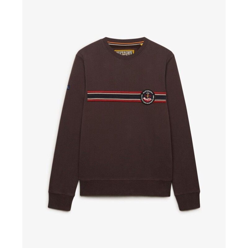 Outdoor Stripe Logo Rlxd Sweat - Överdragströjor - Herr