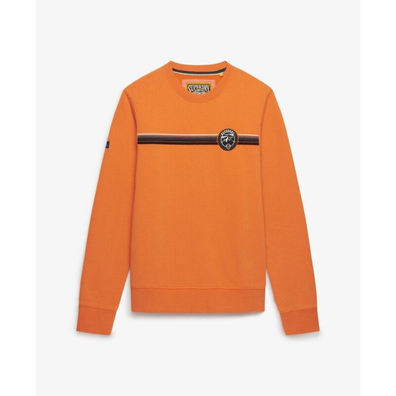 Outdoor Stripe Logo Rlxd Sweat - Felpa - Uomo