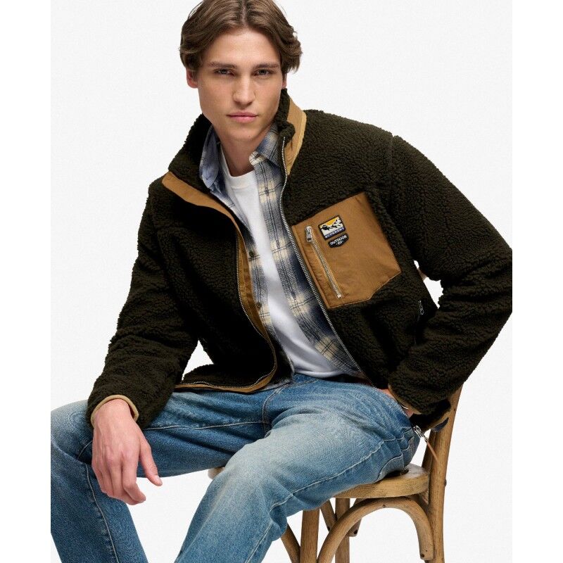 Superdry Mountain Full Zip Fleece - Bluza polarowa meska | Hardloop