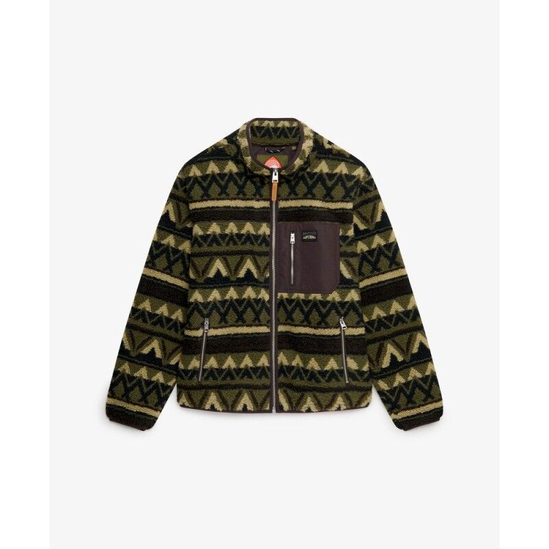 Abstract Fleece Zip Through - Fleece jacket - Men's