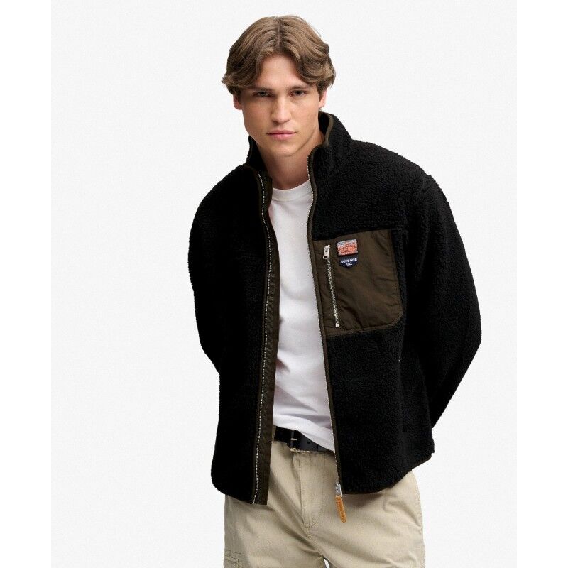 Superdry Vintage Retro Full Zip Fleece - Fleece jacket - Men's | Hardloop