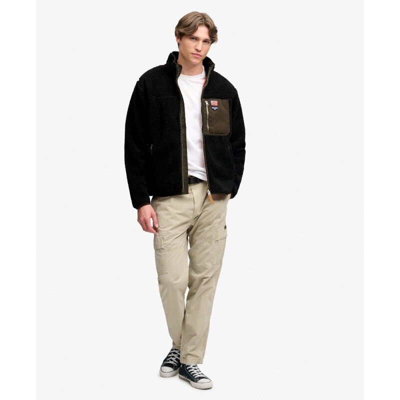 Superdry Vintage Retro Full Zip Fleece - Polaire homme | Hardloop