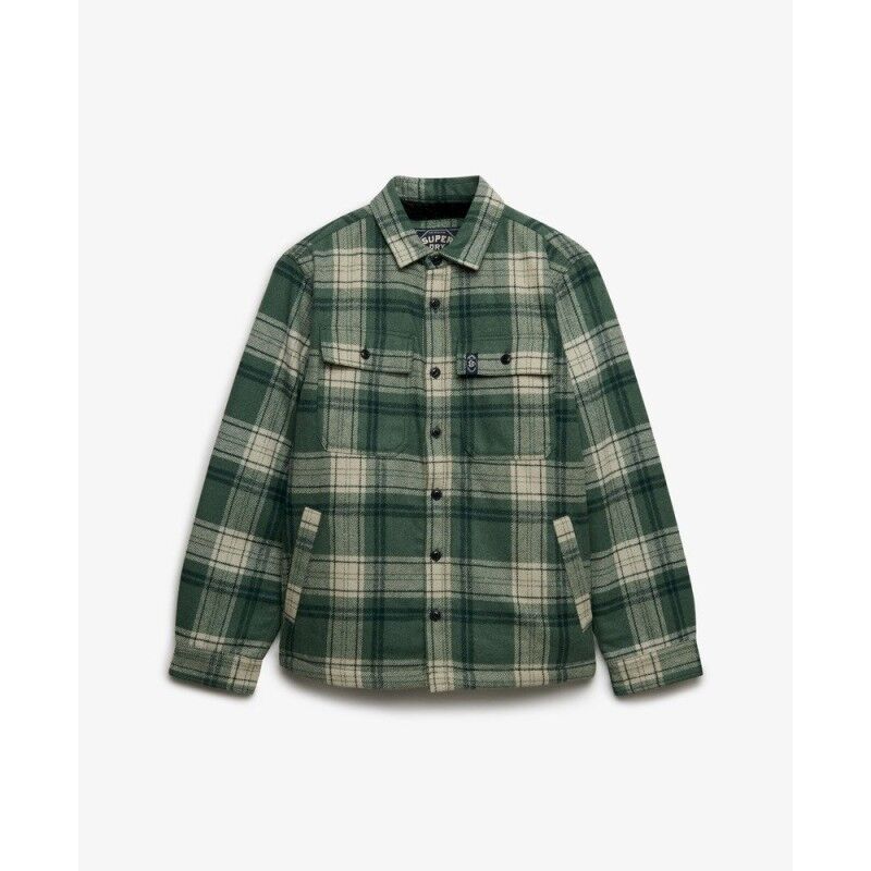 Borg Lined Miller Overshirt - Hemd - Herren