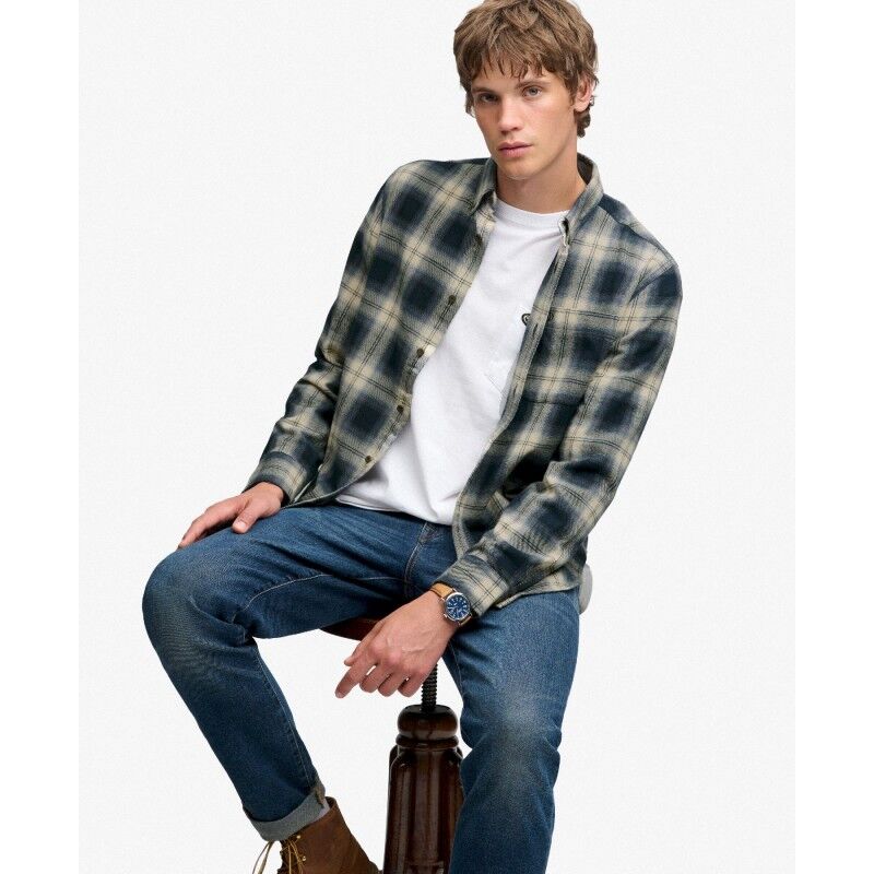Superdry L/S Cotton Lumberjack Shirt - Shirt - Men's | Hardloop