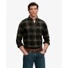 Frontier Check Olive Green
