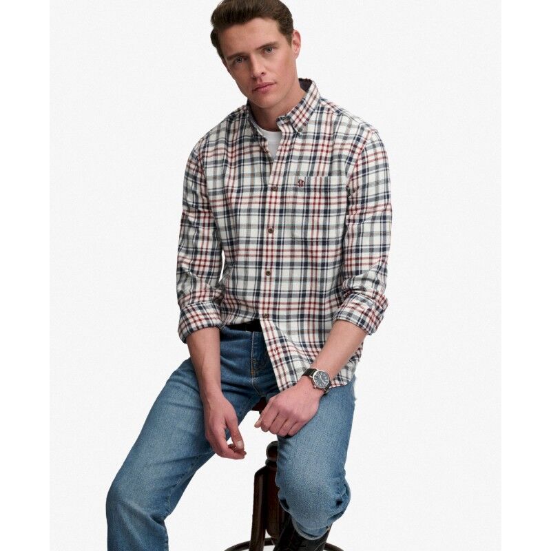 Superdry L/S Cotton Lumberjack Shirt - Pánská košile | Hardloop