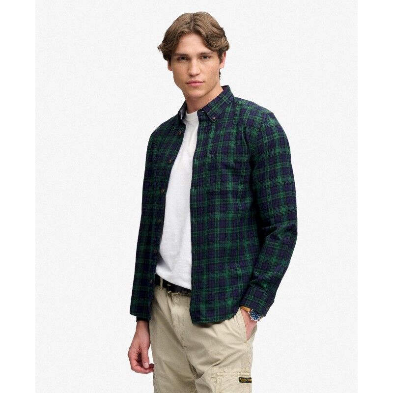 L/S Cotton Lumberjack Shirt - Overhemd - Heren