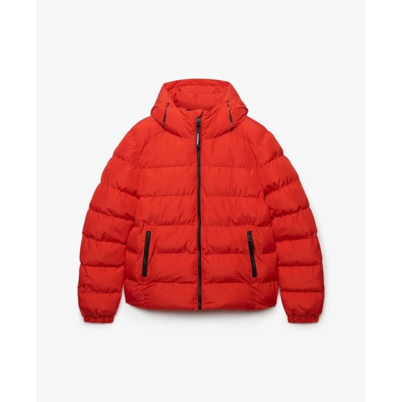Hooded Sports Puffer Jacket - Donsjack - Heren