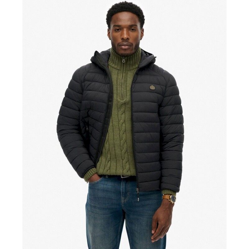 Superdry Hooded Fuji Lite Jacket - Syntetjacka - Herr | Hardloop