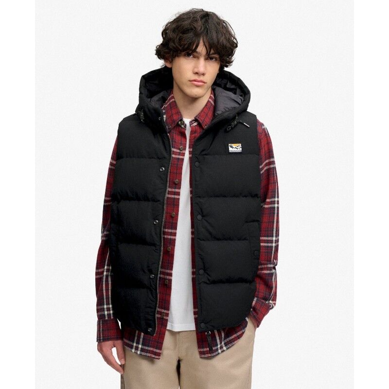 Hood Short Everest Gilet - Donsjack - Heren