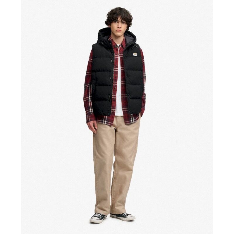 Superdry Hood Short Everest Gilet - Synthetic vest - Men's | Hardloop