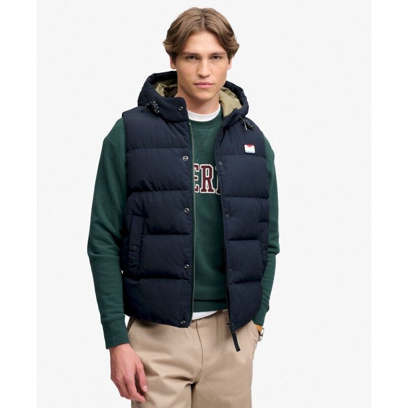 Superdry Hood Short Everest Gilet - Gilet sintetico - Uomo | Hardloop