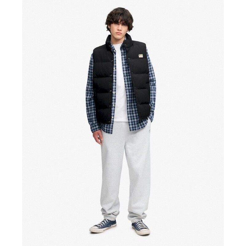 Superdry Non Hood Short Everest Gilet - Syntetväst - Herr | Hardloop