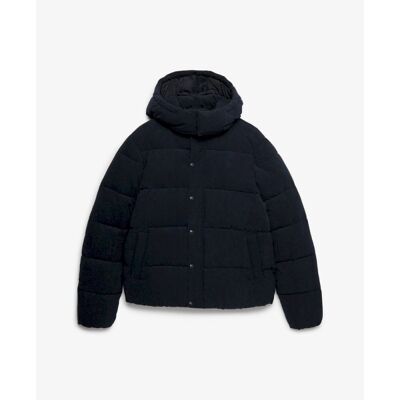 Premium Hood Cord Puffer Jkt - Pánská péřova