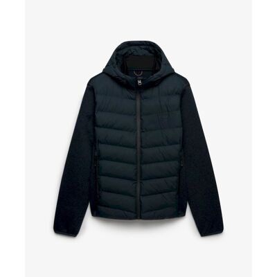 Hooded Storm Knit Hybrid Jkt - Kurtki hybrydowe męskie