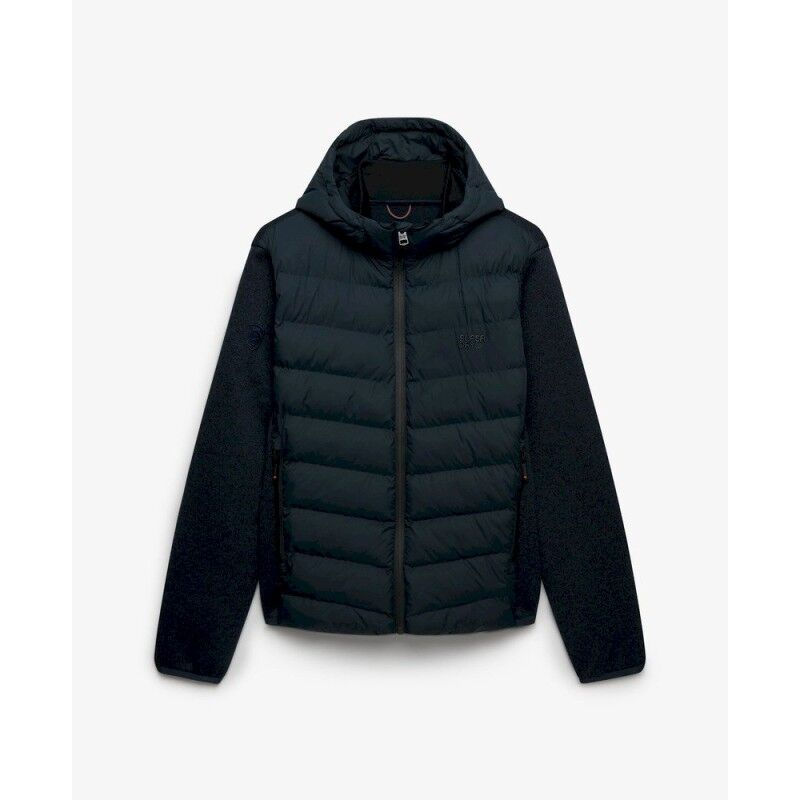 Superdry Hooded Storm Knit Hybrid Jkt - Veste hybride homme | Hardloop