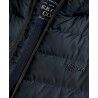 Superdry Hooded Storm Knit Hybrid Jkt - Hybridjackor - Herr | Hardloop
