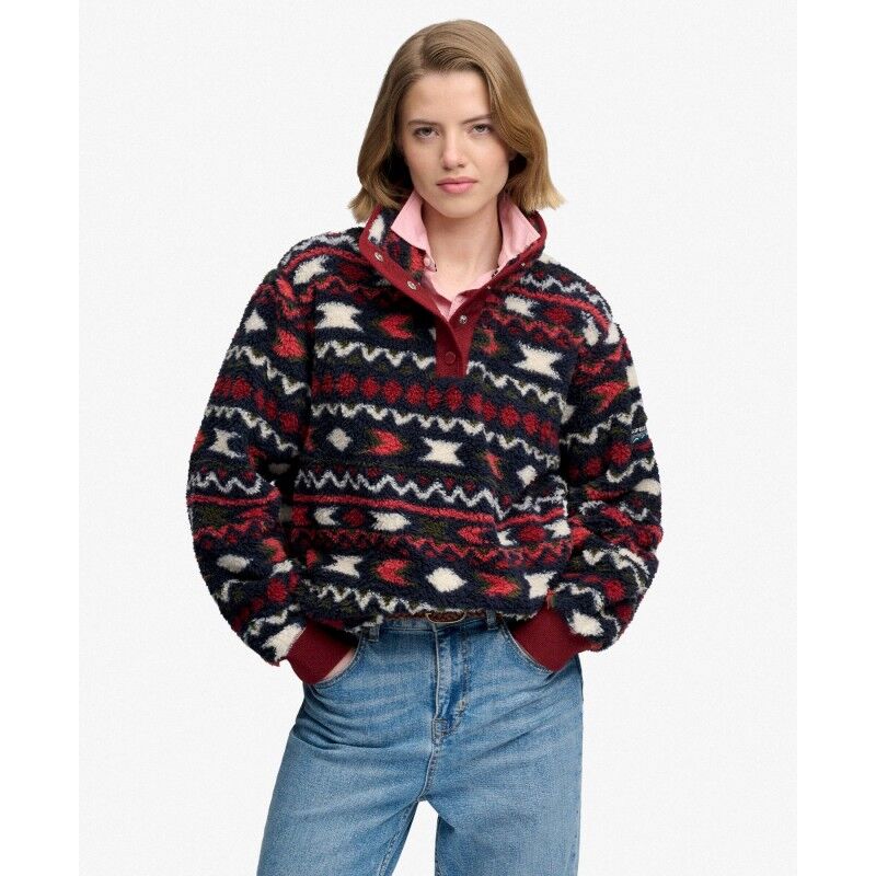 Super Soft Printed TEddy Fleece - Fleece jacket - Women's