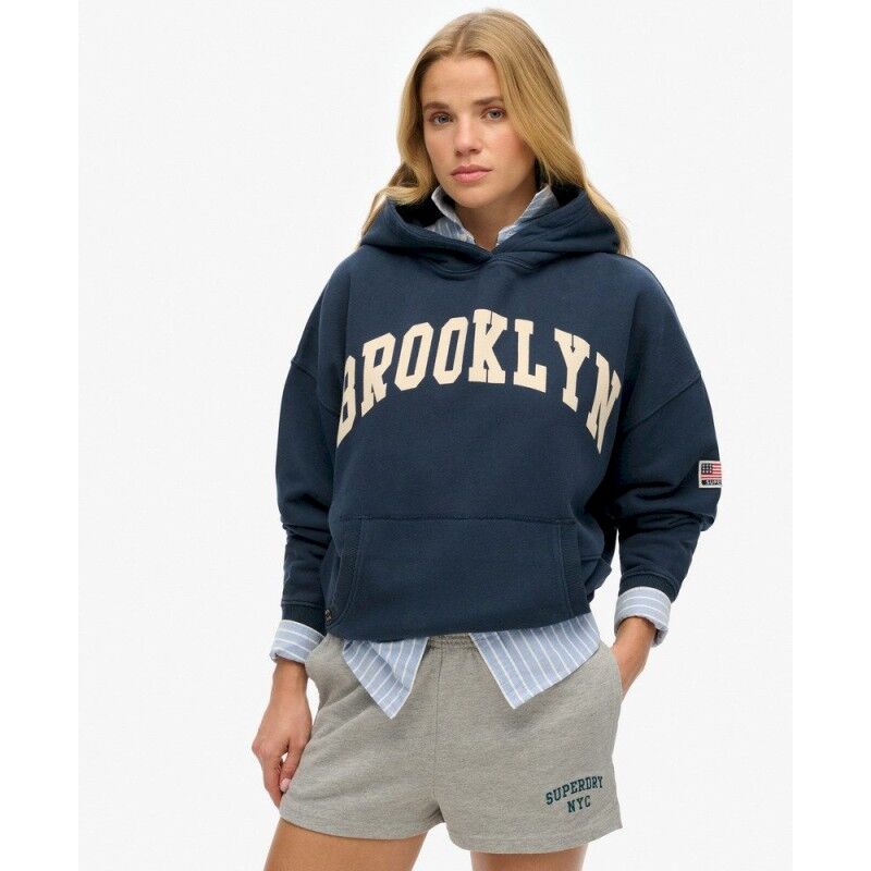 Ath Ess Relaxed Hood - Sweatshirt à capuche femme
