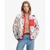 Superdry Outdoor Printed Zip Fleece - Bluza polarowa damska | Hardloop