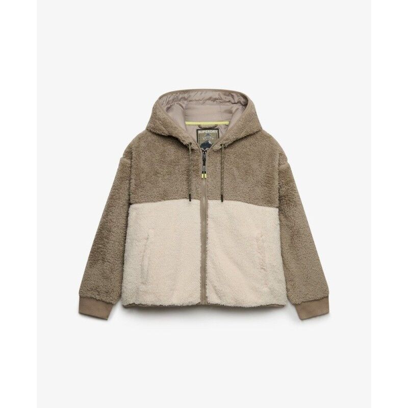 Superdry Super Soft Ziphood - Bluza z kapturem damska | Hardloop