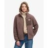 Superdry Heritage Zip Through Fleece - Fleecetröjor - Dam | Hardloop