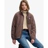Superdry Heritage Zip Through Fleece - Fleecetröjor - Dam | Hardloop