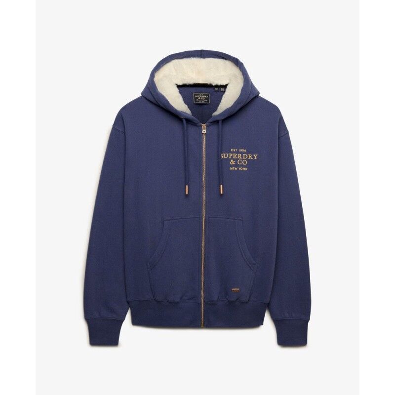 Superdry Luxe Fur Lined Ziphood - Hoodie - Damer | Hardloop