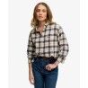 Superdry Check Flannel Relaxed Shirt - Skjorta - Dam | Hardloop