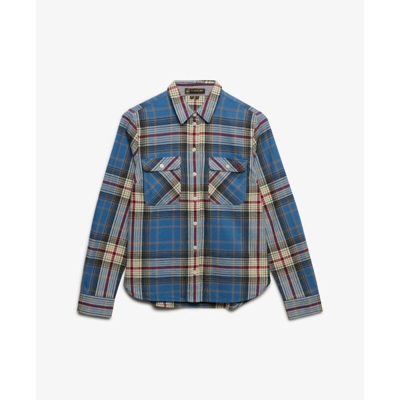 Superdry Lumberjack Check Flannel Shirt - Shirt - Women's | Hardloop