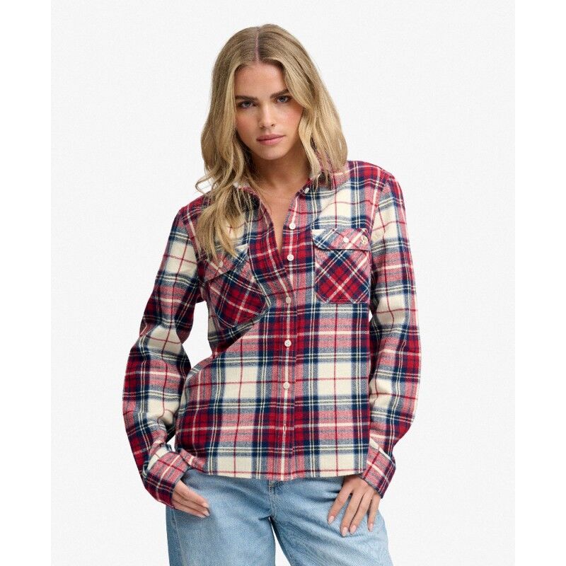Lumberjack Check Flannel Shirt - Camisa - Mujer