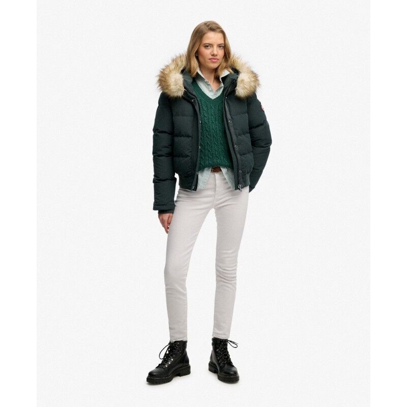 Superdry Everest Hooded Bomber Jkt - Synthetic jacket - Women's | Hardloop