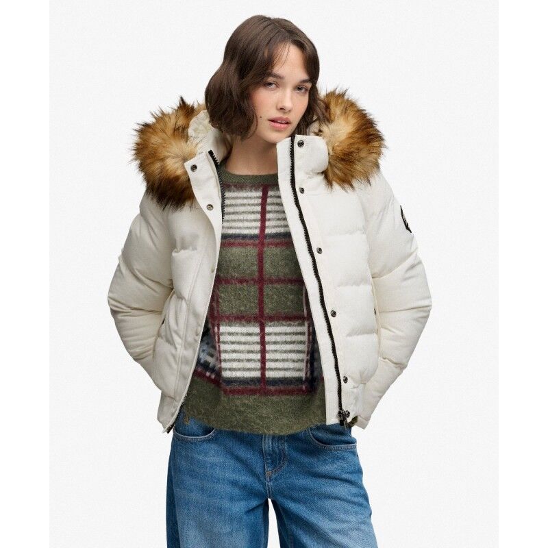 Everest Hooded Bomber Jkt - Chaqueta de fibra sintética - Mujer