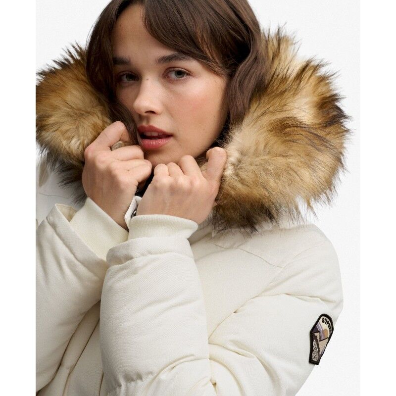 Superdry Everest Hooded Bomber Jkt - Kunstfaserjacke - Damen | Hardloop