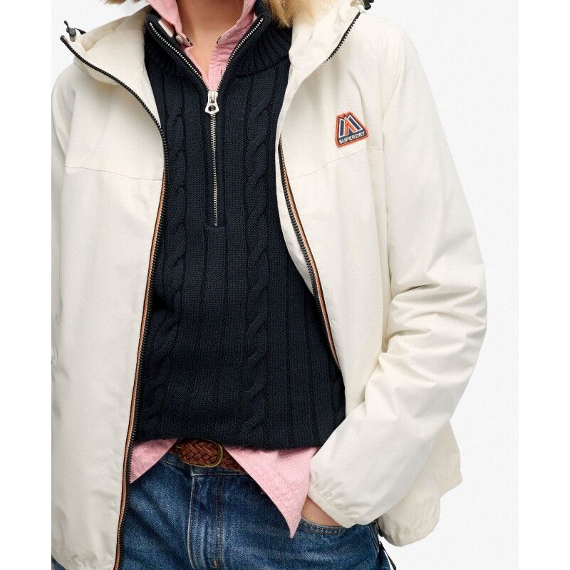 Superdry Essential Tri Windbreaker Jkt - Casaco corta-vento mulher | Hardloop