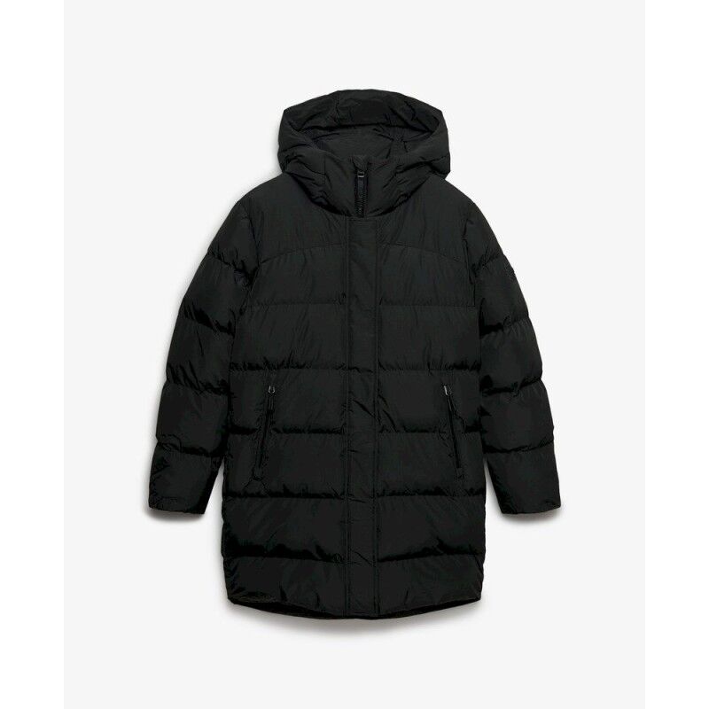 Superdry Hooded Sports Puffer Mid Jkt - Dámská péřova | Hardloop