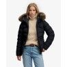 Superdry Hood Faux Fur Fuji Padded Jkt - Kurtka damski | Hardloop