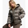 Superdry Hooded Shine Puffer Jacket - Synthetic jacket - Women's | Hardloop