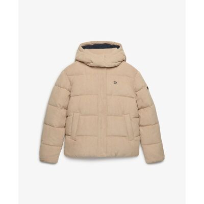 Premium Hood Cord Puffer Jkt - Chaqueta de fibra sintética - Mujer