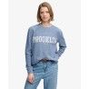 Superdry Ath Essential Graphic Ls Top - T-shirt femme | Hardloop
