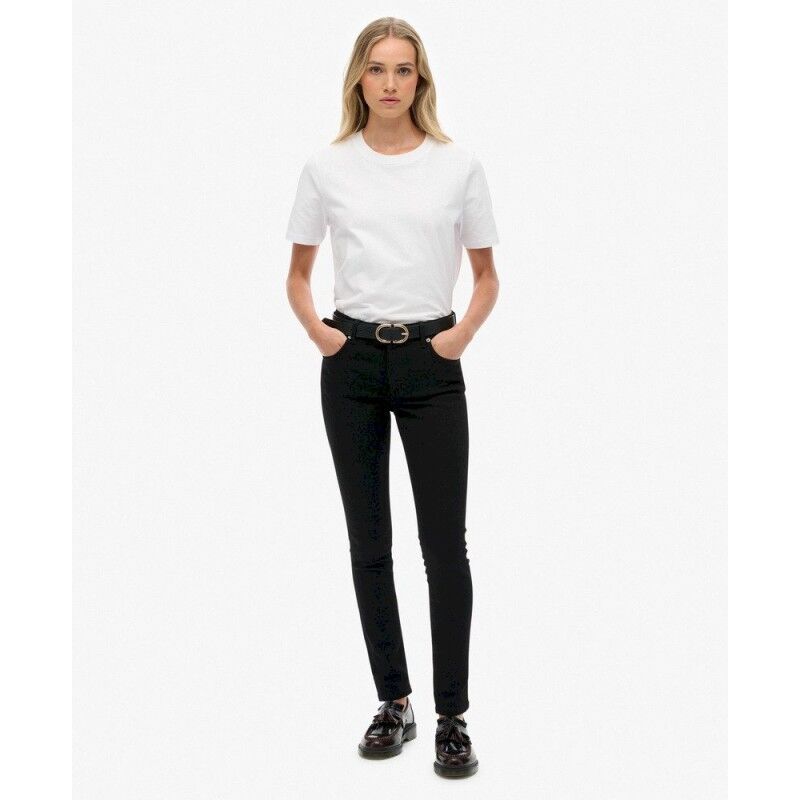 Superdry Mid Rise Skinny Jean - Buks - Damer | Hardloop